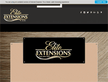 Tablet Screenshot of eliteextensions.com